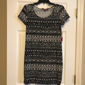 Hot Kiss Tribal Pattern Juniors Dress